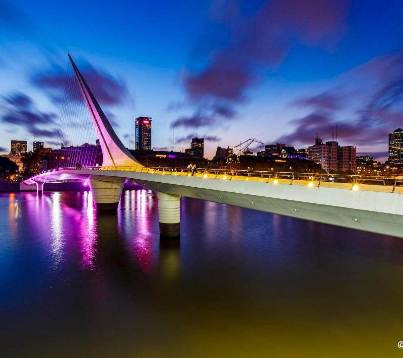 Puerto Madero, architecture moderne et futuriste, Pont de la Femme de Calatrava